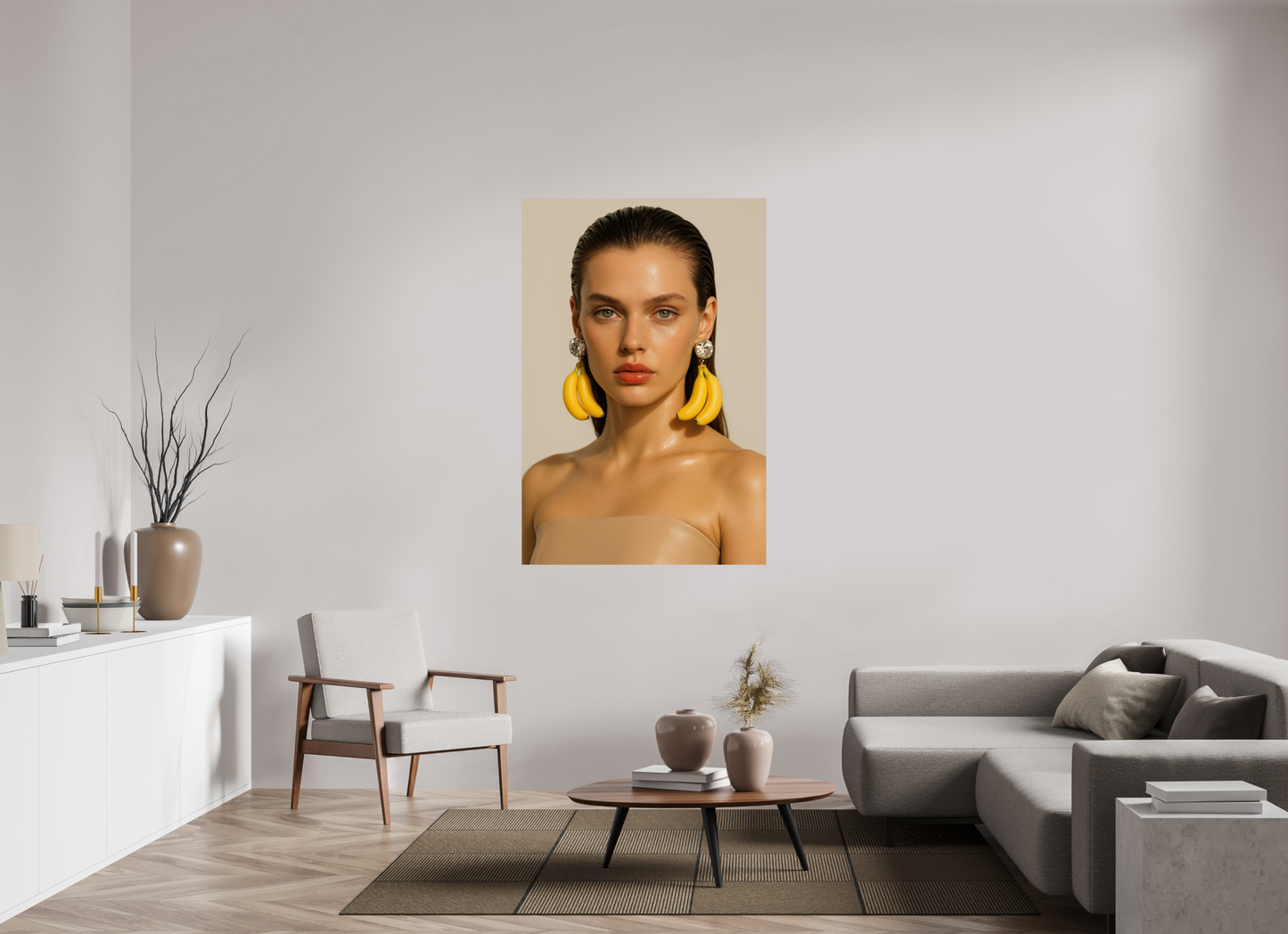 100 x 150 cm, Photo Print On Fuji Crystal DP II Banana Bling